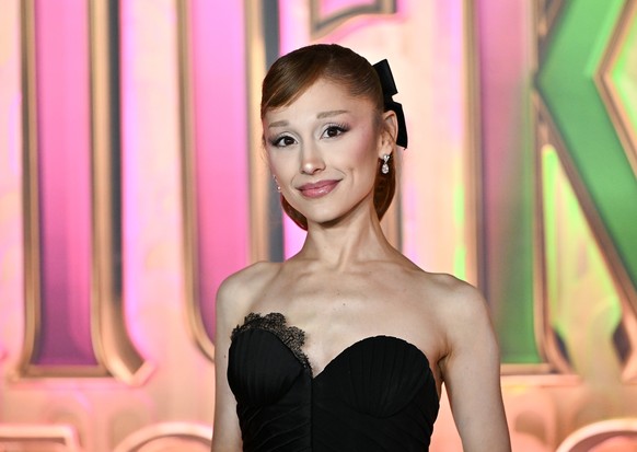 Ariana Grande attends the premiere of "Wicked: For Good" at Lincoln Center, on Monday, Nov. 17, 2025, in New York. (Photo by Evan Agostini/Invision/AP)
Ariana Grande