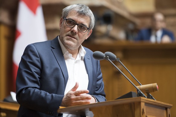 Eric Nussbaumer, SP-BL, spricht an der Fruehlingssession der Eidgenoessischen Raete, am Mittwoch, 8. Maerz 2017, im Nationalrat in Bern. (KEYSTONE/Anthony Anex)