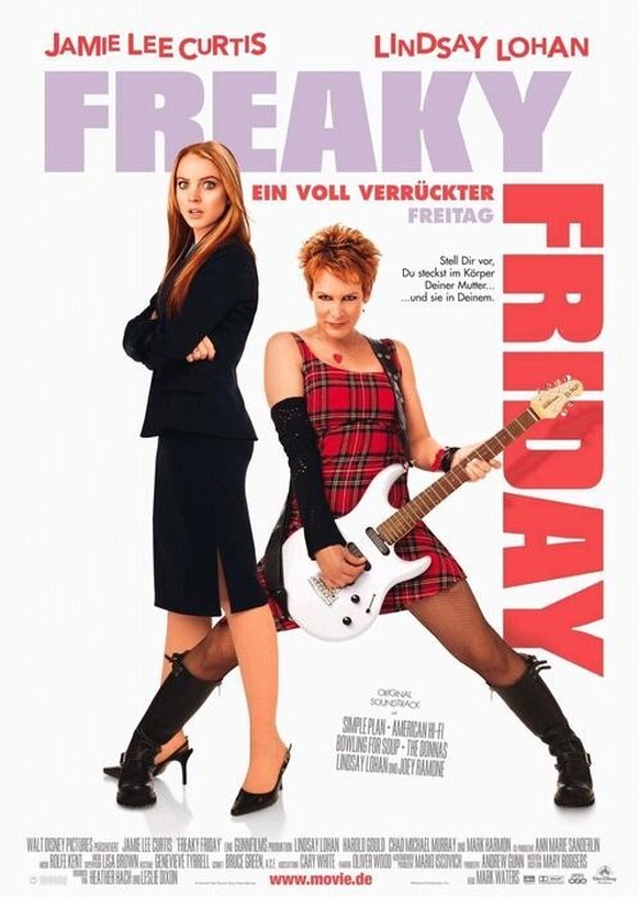 Freaky Friday - Ein voll verrückter Freitag mit Lindsay Lohan und Jamie Lee Curtis