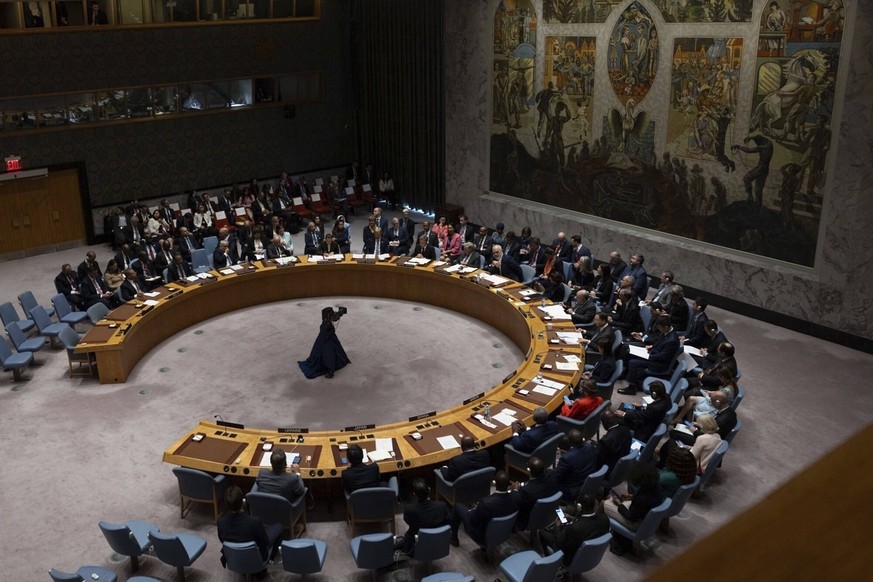 September 20, 2023, New York, NY, United States: The Special Session of the United Nations Security Council Meeting on the Russian Invasion of Ukraine at UN Headquarters, September 20, 2023 In New…