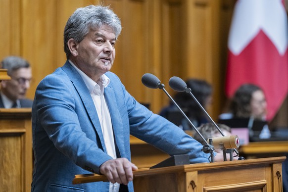 Martin Haab, SVP-ZH, spricht zu Planzenschutz, an der Sommersession der Eidgenoessischen Raete, am Mittwoch, 3. Juni 2026 im Nationalrat in Bern. (KEYSTONE/Alessandro della Valle)