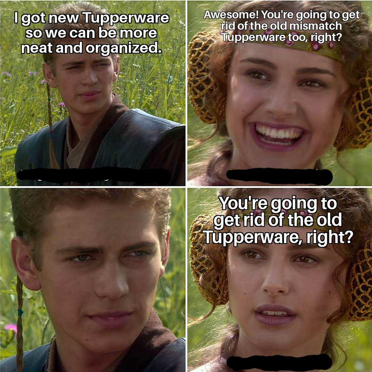 Lustige Memes zum Tupperware