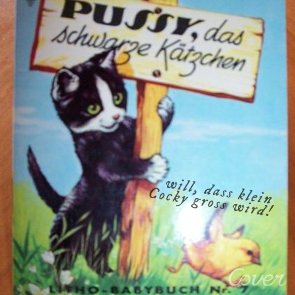 17 leicht bearbeitete Kinderbücher (ab 18 Jahren)
Kennt jemand die kleine Pussy?
