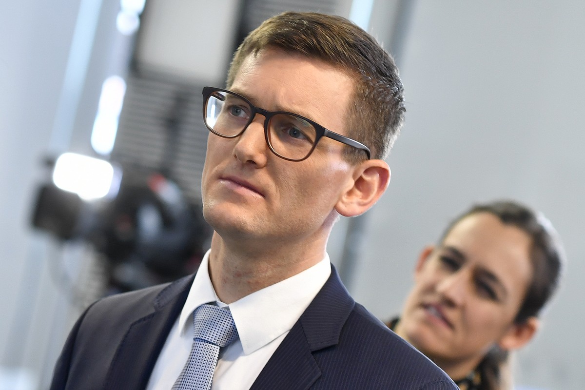 Jakob Boesch, Praesident FDP Kanton Zuerich im Mediencenter bei den kantonalen Wahlen in Zuerich am Sonntag, 24. Maerz 2019. (KEYSTONE/Walter Bieri)