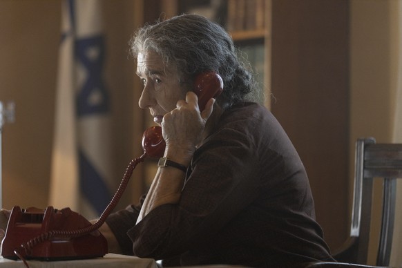 This image released by Bleecker Street shows Helen Mirren as Golda Meir in a scene from.  the film "Gouda." (Bleeckerstraat via AP)