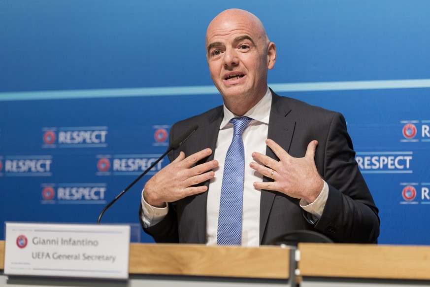 Gianni Infantino: Beerbt er Sepp Blatter als FIFA-Präsident?