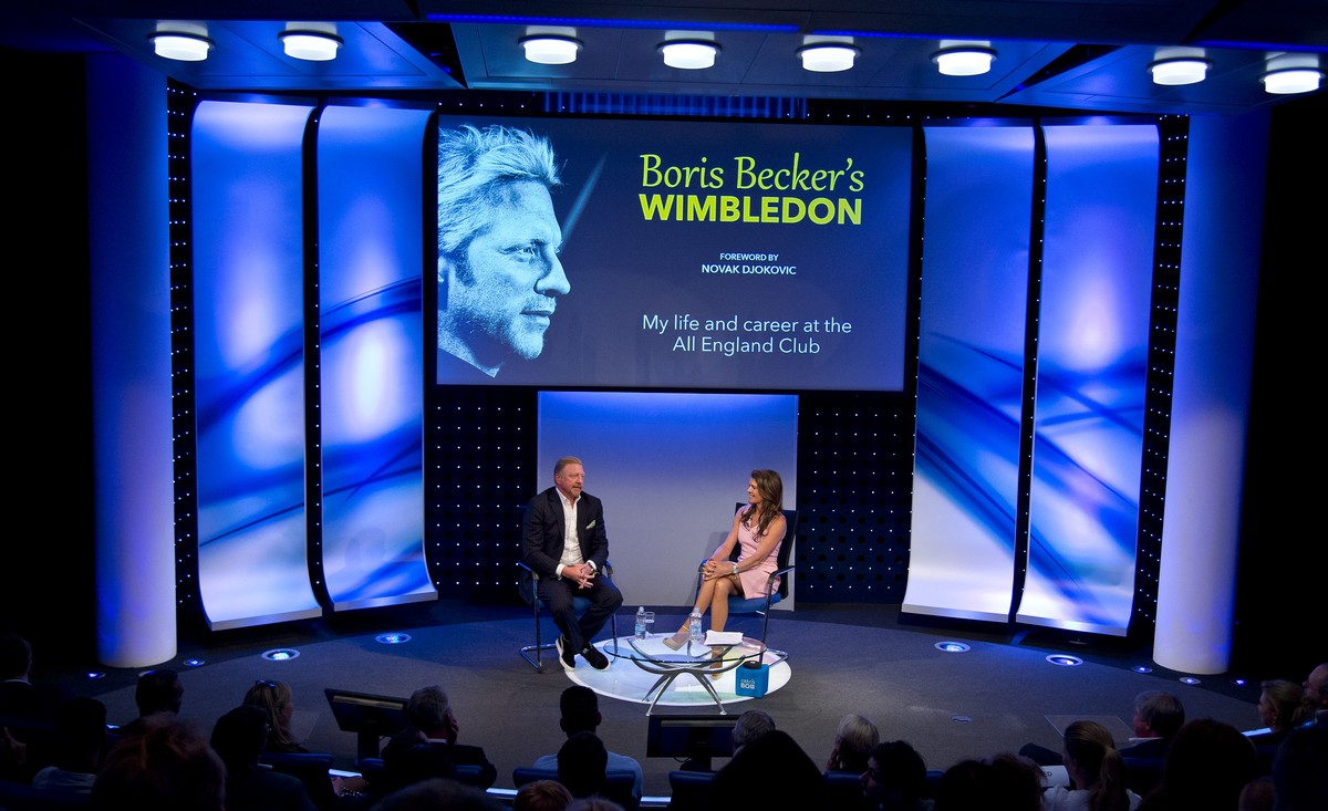 Boris Becker lässt sich für die Promotion seines neuen Buches (mal wieder) durch die Medien schleifen.