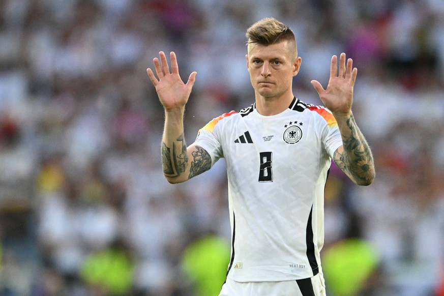 RECORD DATE NOT STATED Former player Toni Kroos criticizes German security, praises Spain after retirement EDITORIAL USE ONLY PUBLICATIONxNOTxINxBRAxARGxCOLxVENxPERxCHIxECUxBOLxURUxPARxGUY Copyright:  ...
