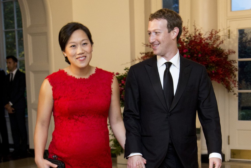 Mark Zuckerberg und seine Frau Priscilla Chan.