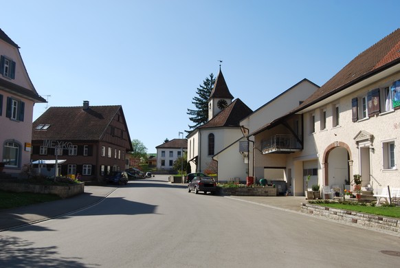 Trasadingen im Kanton Schaffhausen.