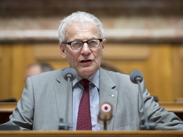 Kurt Fluri, FDP-SO, spricht an der Herbstsession der Eidgenoessischen Raete, am Dienstag, 19. September 2017 im Nationalrat in Bern. (KEYSTONE/Anthony Anex)