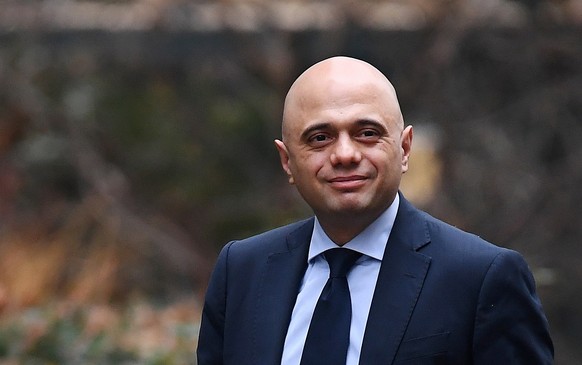 epa07344937 British Home Secretary Sajid Javid arrives at Downing Street in London, Britain, 05 February 2019. She was &#039;determined&#039; for an in-time delivery of the Brexit, Britain&#039;s Prim ...