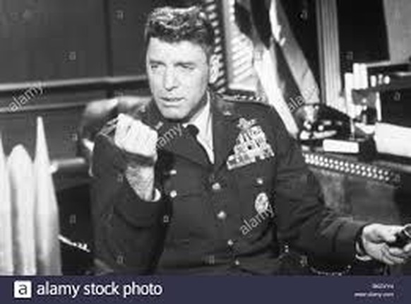 Burt Lancaster in «Sieben Tage im Mai». In diesem Film planen die Generäle einen Militärputsch.