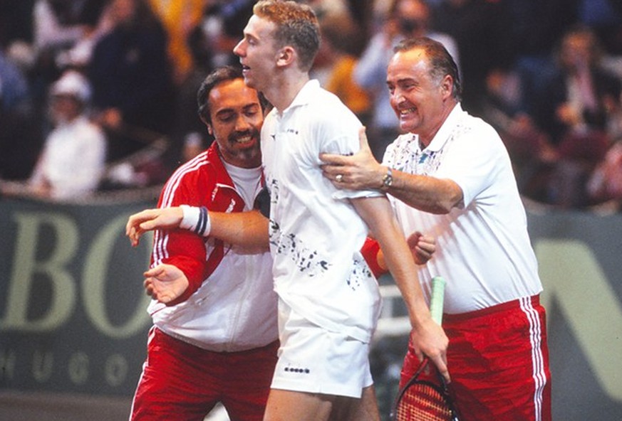 Weil sich Courier von Kuhglocken irritieren lässt, darf die Schweiz vom Davis Cup träumen