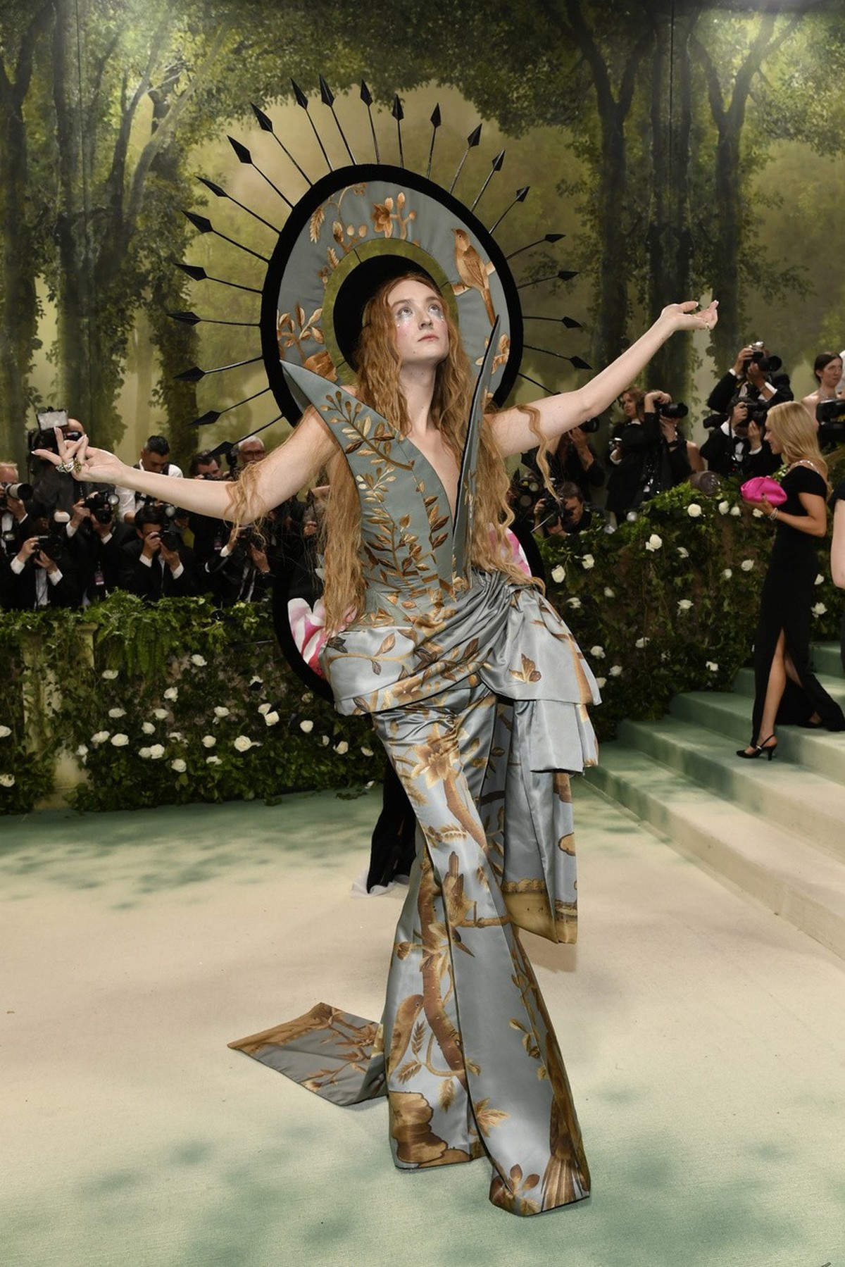 Harris Reed attends The Metropolitan Museum of Art's Costume Institute benefit gala celebrating the opening of the "Sleeping Beauties: Reawakening Fashion" exhibition on Monday, May 6, ...
