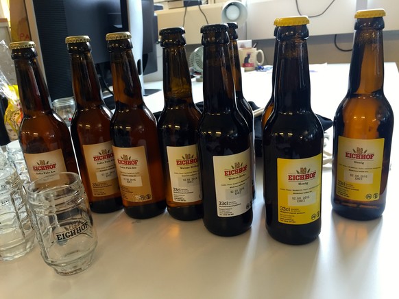 bier eichhof trinkspiel degustationsgläser