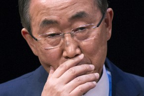 UNO-Generalsekretär Ban Ki Moon veröffentlicht alarmierenden Lagbericht.