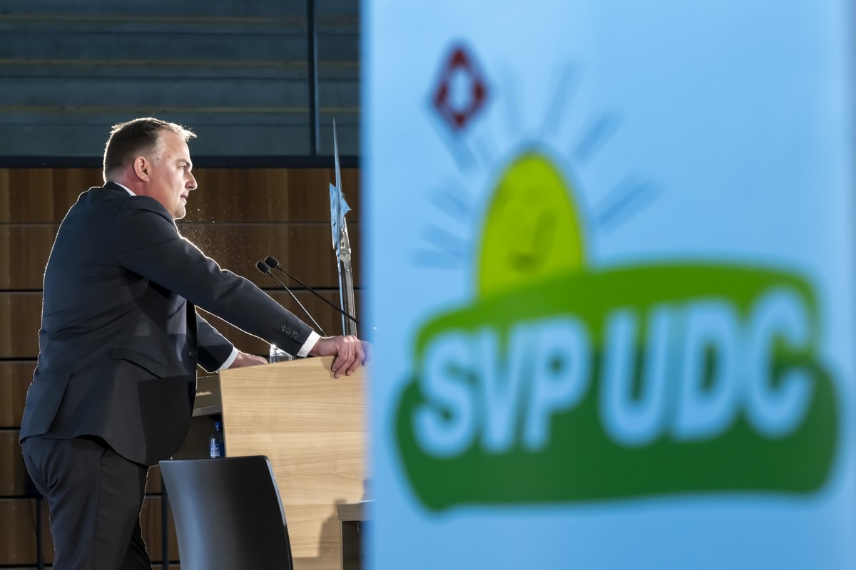 Marcel Dettling, Conseiller national et president du parti UDC.