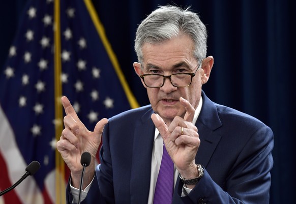 Federal Reserve Chairman Jerome Powell speaks during a news conference in Washington, Wednesday, Sept. 26, 2018. The Federal Reserve has raised a key interest rate for the third time this year in resp ...
