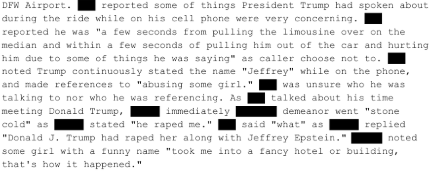 trump epstein files rape