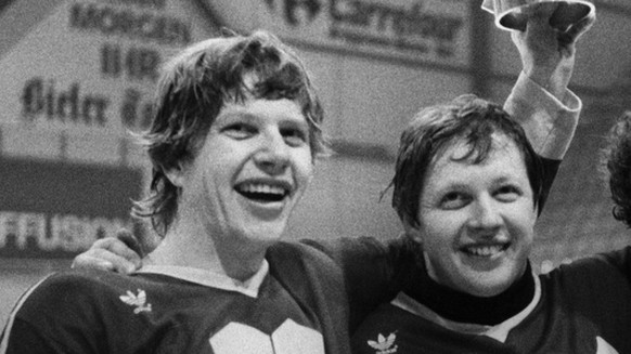 Arosa ist Meister 1980: Die Brüder Guido (links) und Markus Lindemann.