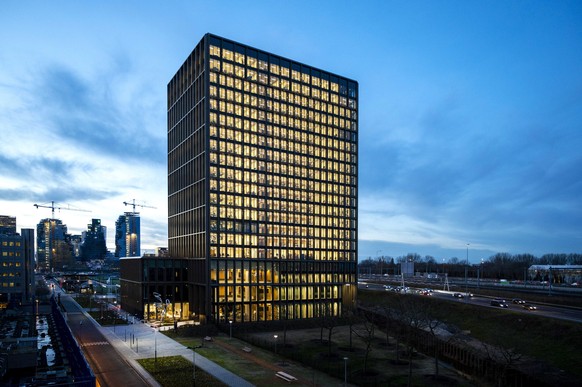 epa08921973 (FILE) - Exterior view of the EMA headquarters in Amsterdam, The Netherlands, 18 December 2020 (reissued 06 January 2021). The European Medicines Agency (EMA) has recommended the authoriza ...