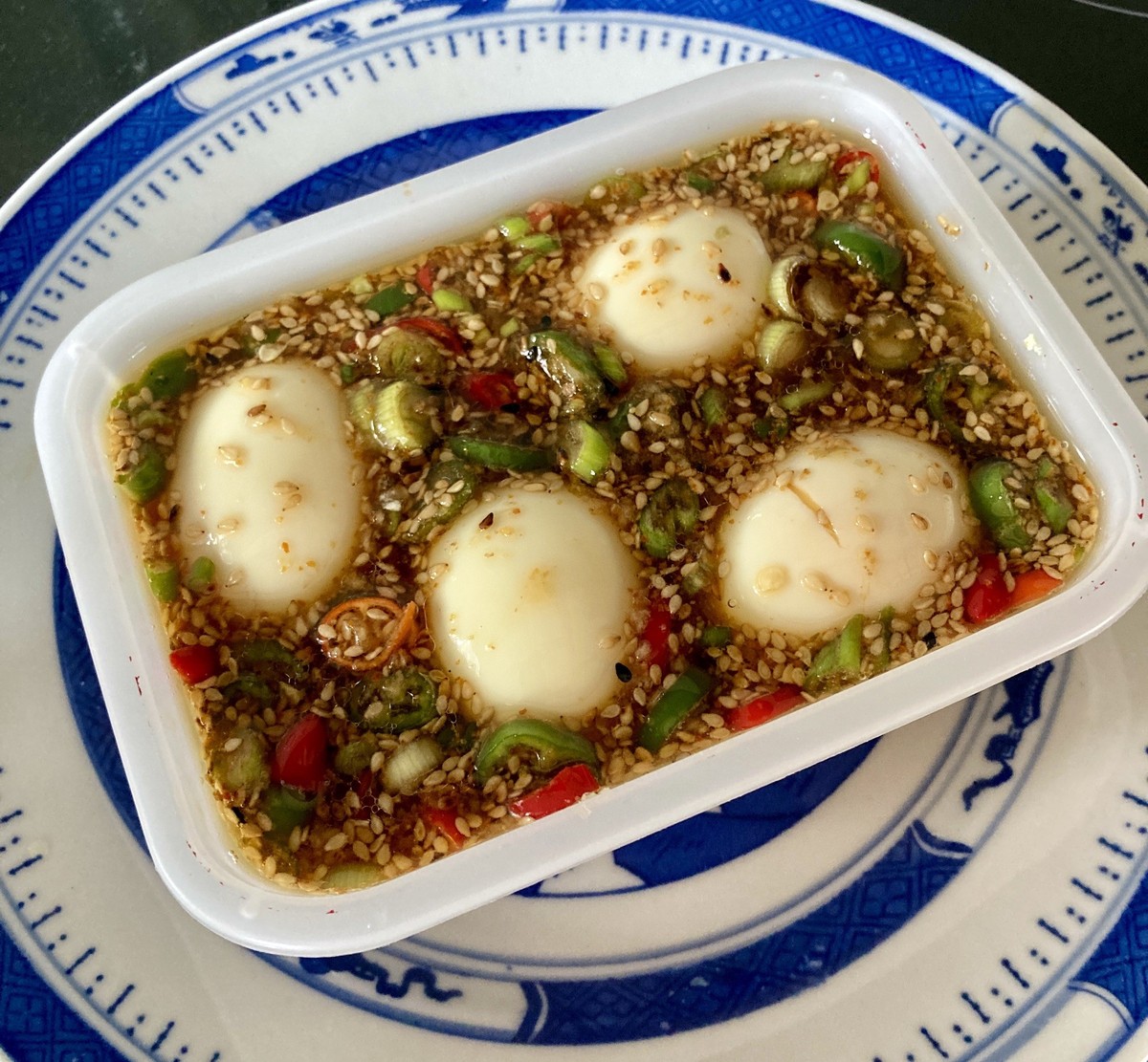 Mayak eggs drug eggs drogen eier koreanisch tiktok essen food kochen