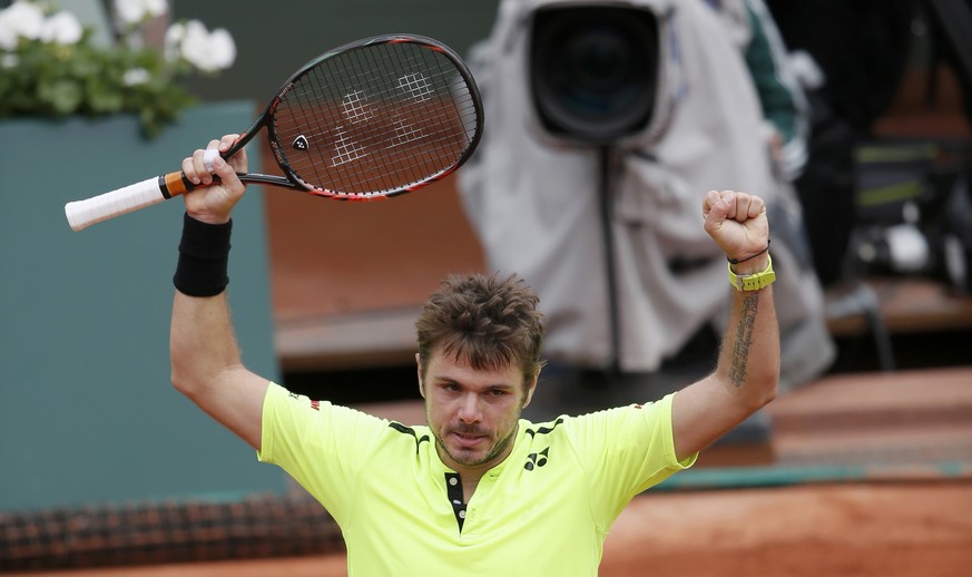 Am Schluss konnte er jubeln: Stan Wawrinka.