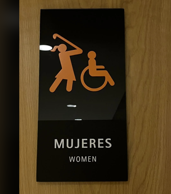 Die lustigsten fails der Woche: WC Schild