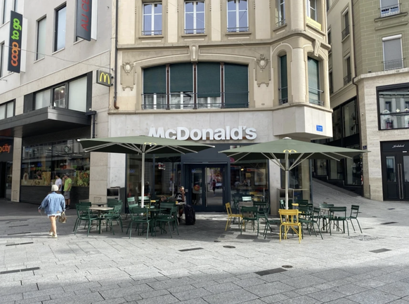 McDonald's in Saint-Laurent, Lausanne, 27. August 2026.