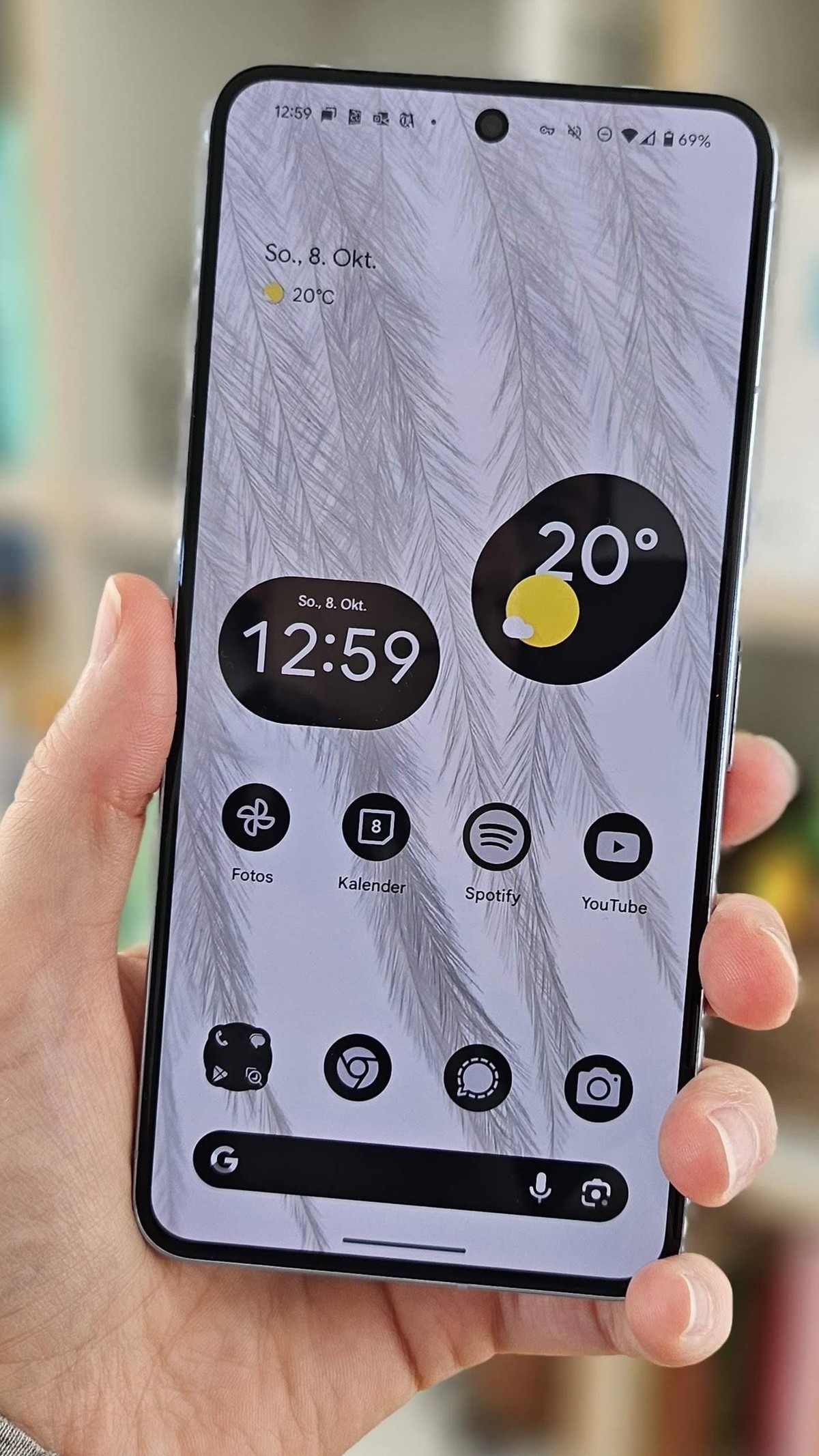 Google Pixel 8 Pro: So sieht die Benutzeroberfläche mit Android 14 aus.