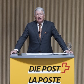 Post-Präsident Peter Hasler
