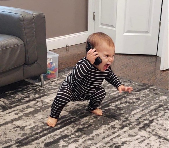 Hässiges Baby