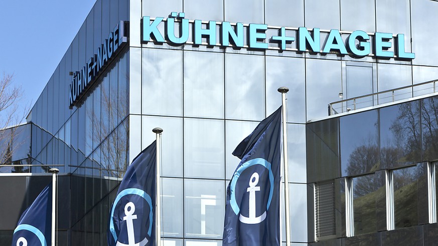 Kühne+Nagel erzielt im ersten Quartal einen leicht tieferem Reingewinn. (Archiv)