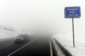 Wegen schlechten Wetters wurde die Etappe verkürzt.