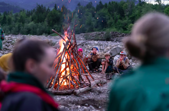 Feuer wurden in den Pfadilager in diesem Jahr nur sehr selten entfacht.