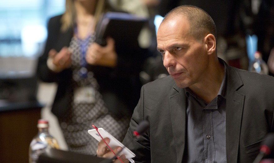 Finanzminister Varoufakis.