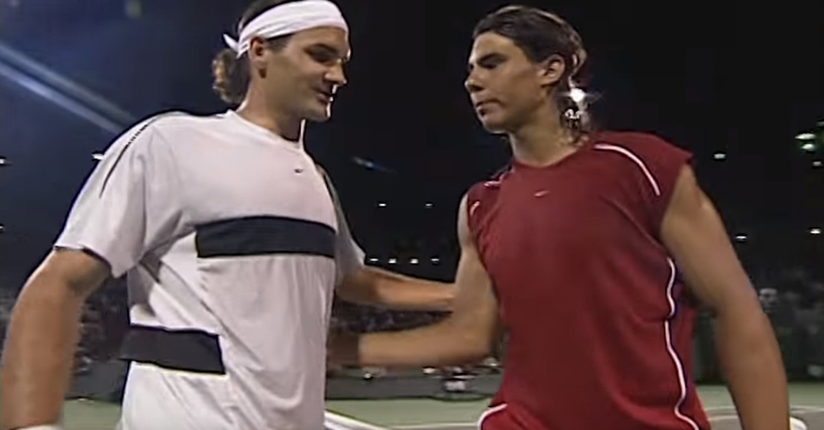 Federer vs. Nadal – das allererste Duell wird für den «Maestro» eines zum Vergessen