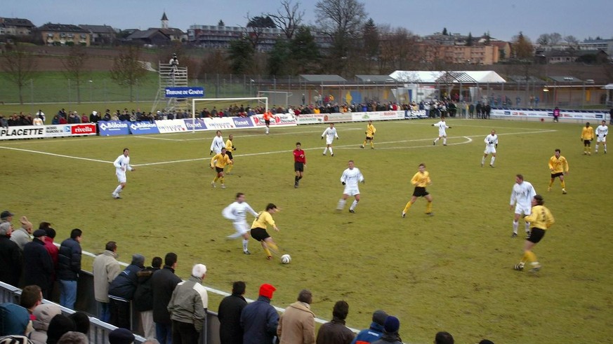 Auch hier wurde Challenge League gespielt: im Stade du Bois-Carré des FC Meyrin.