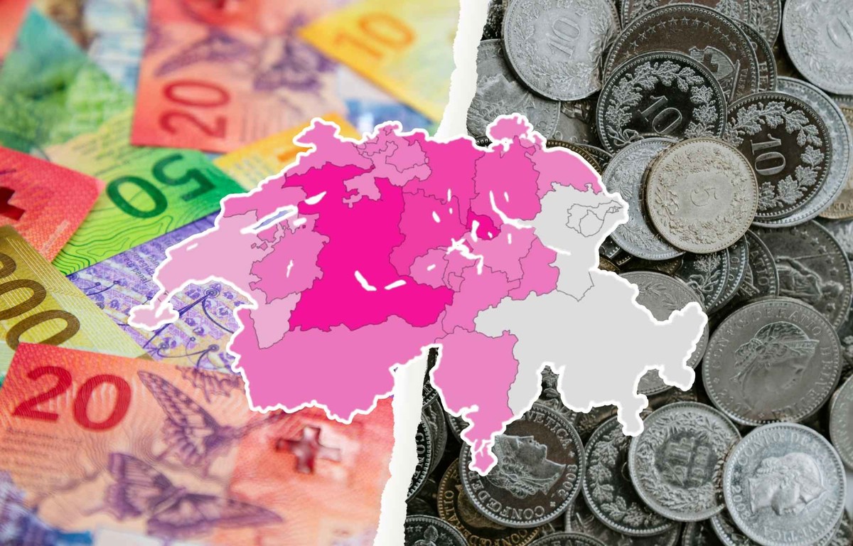 Réalités budgétaires bien différentes entre les cantons.