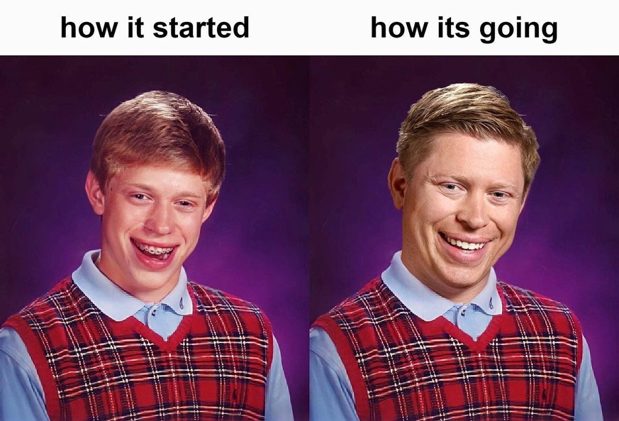 Bad Luck Brian: Meme-Kinder