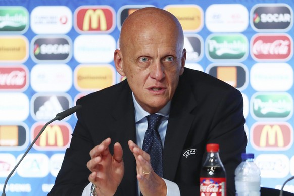 Verantwortlich für die besten Schiedsrichter der Welt: Pierluigi Collini amtet als Schiedsrichterchef für die UEFA.