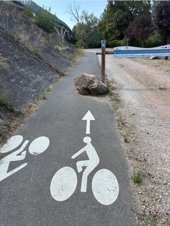 Lustige Fails: Veloweg