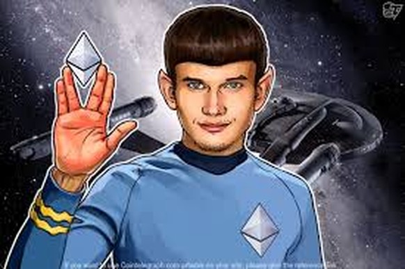 Vitalik Buterin als Mr. Spock aus «Raumschiff Enterprise».&nbsp;