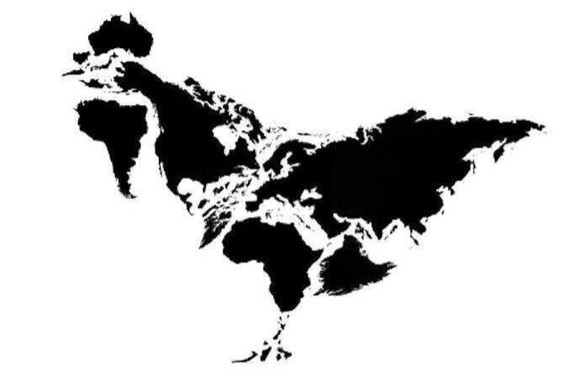 terrible maps: Chicken 
https://twitter.com/TerribleMaps/status/1593314314672283652/photo/1
