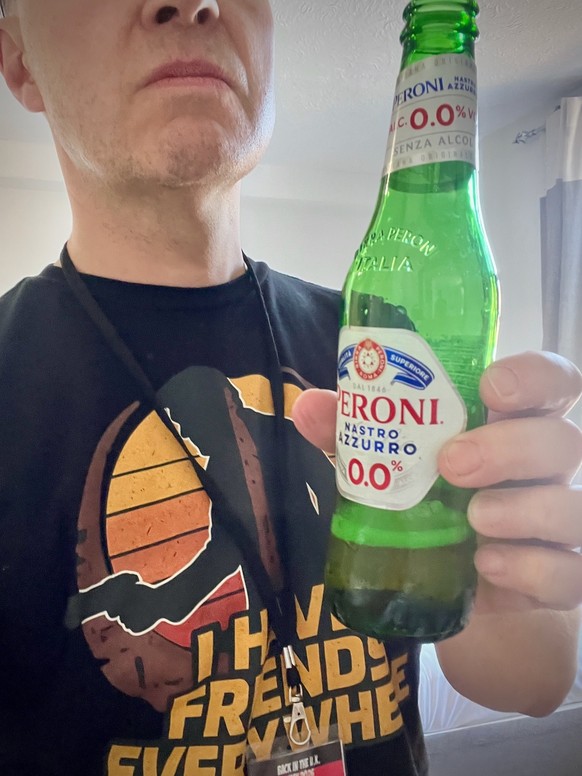 Baroni ist Team alkoholfreies Bier. Uff.