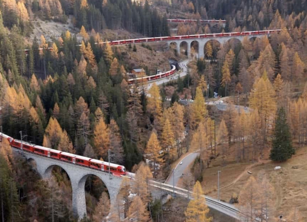 Die Rhätische Bahn hat den Weltrekord geschafft. Der längste Reisezug der Welt hat am Samstagnachmittag die 25 Kilometer lange Unesco-Welterbstrecke in Graubünden erfolgreich gemeistert. Der Rekordzug ...