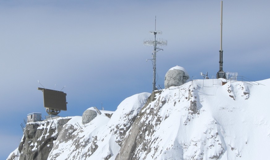 Florako-Radarsystem auf dem Pilatus.