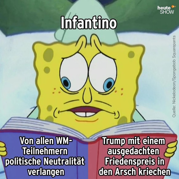 Infantino WM 2026 Meme