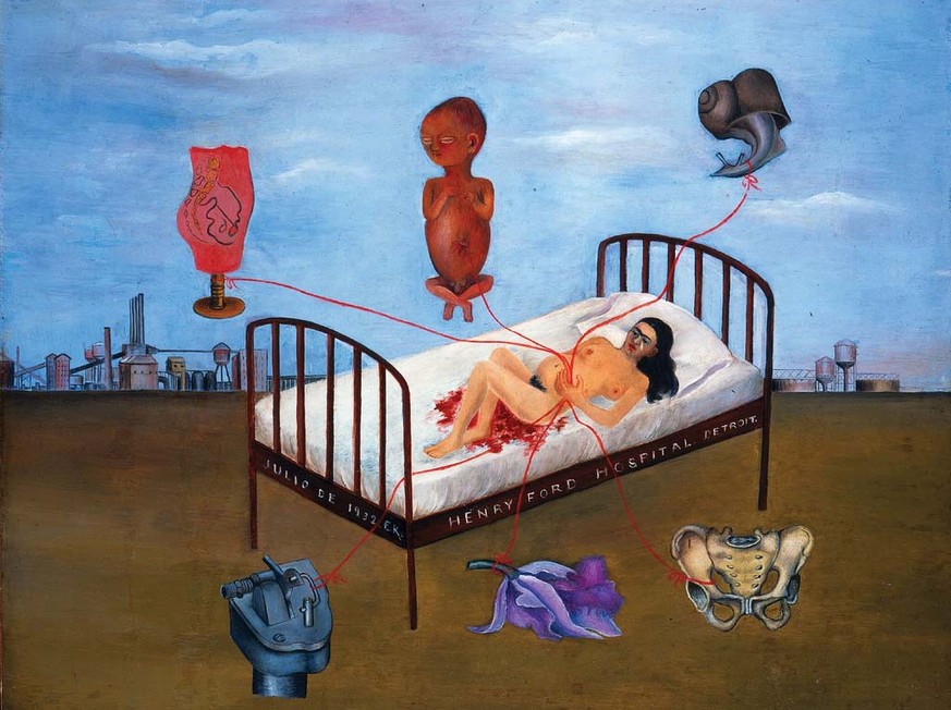 Henry Ford Hospital, Frida Kahlo